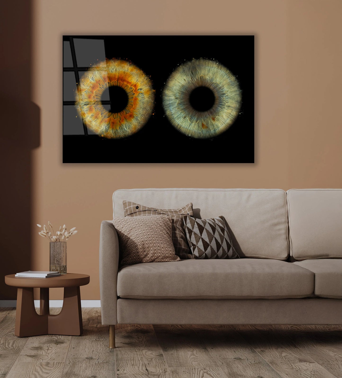 2-Persoons Iris Artwork Foto op Plexiglas IrisArtwork