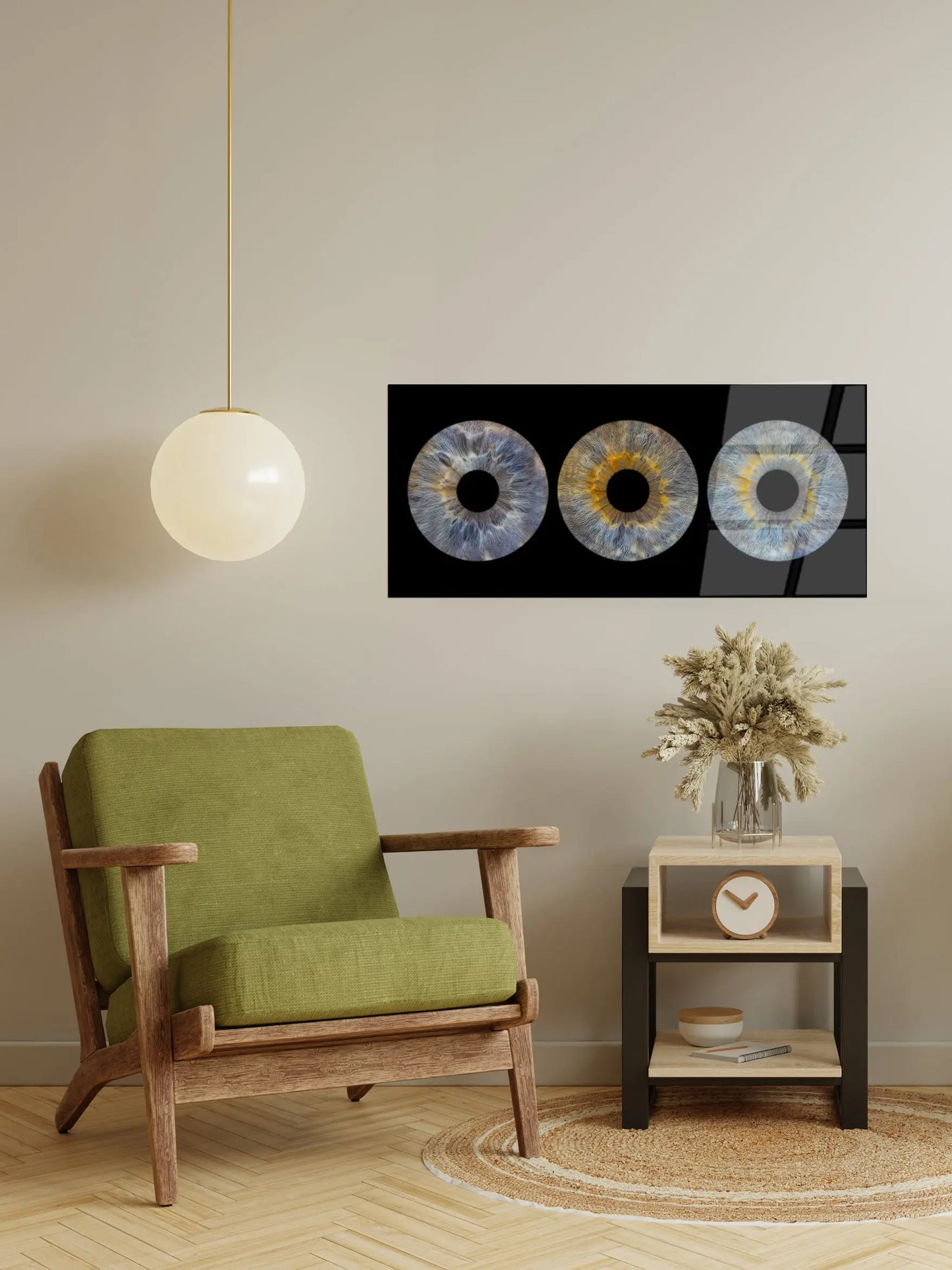 3-Persoons Iris Artwork Foto op Plexiglas IrisArtwork