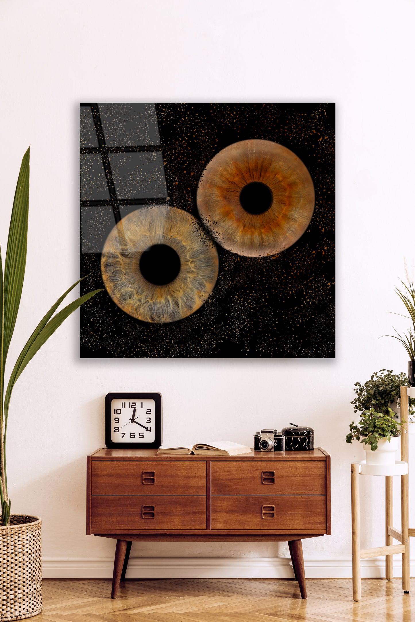 2-Persoons Collision Iris Foto Artwork Plexiglas Maxima HD