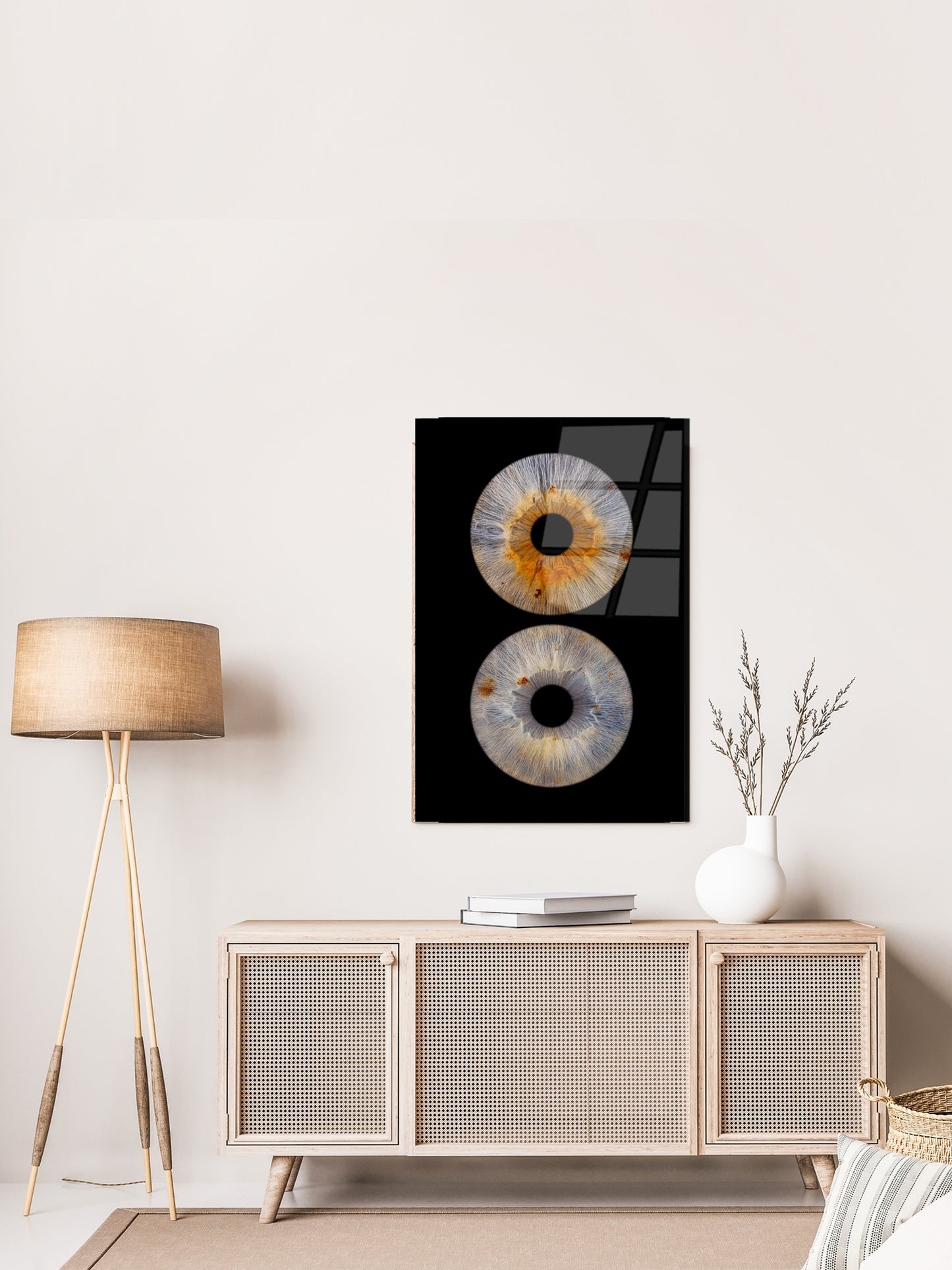 2-Persoons Koppel Iris Foto Artwork Plexiglas Maxima HD