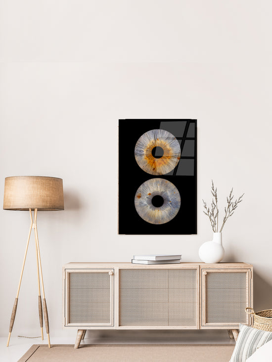 2-Persoons Koppel Iris Foto Artwork Plexiglas Maxima HD