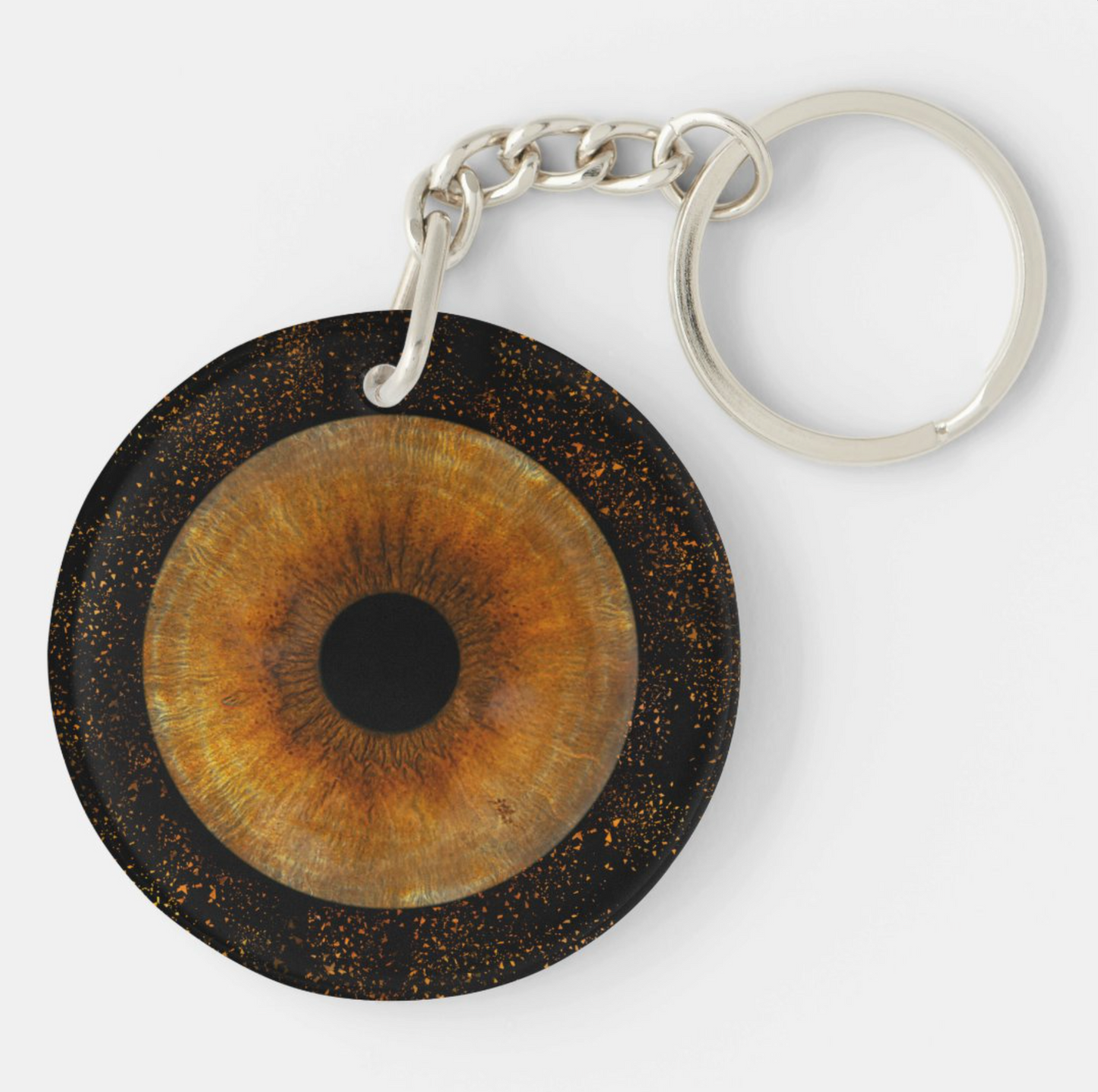 Iris Artwork Sleutelhanger – Acryl Rond IrisArtwork