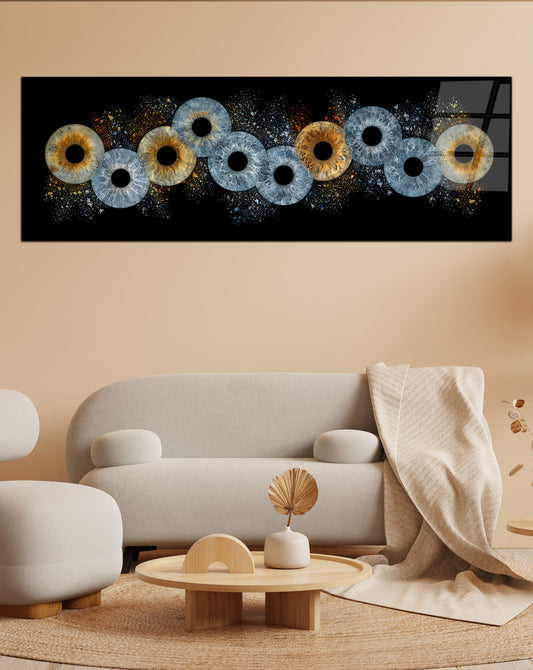 10-Persoons Collision Iris Foto op Plexiglas IrisArtwork