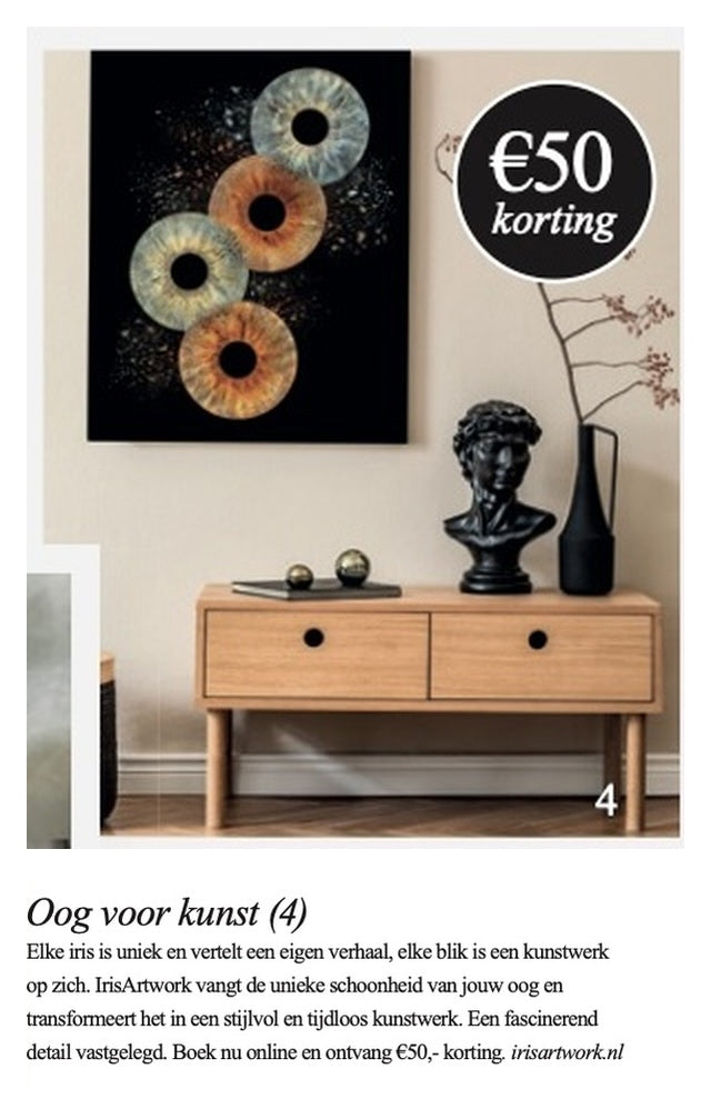 IrisArtwork in Vogue Living